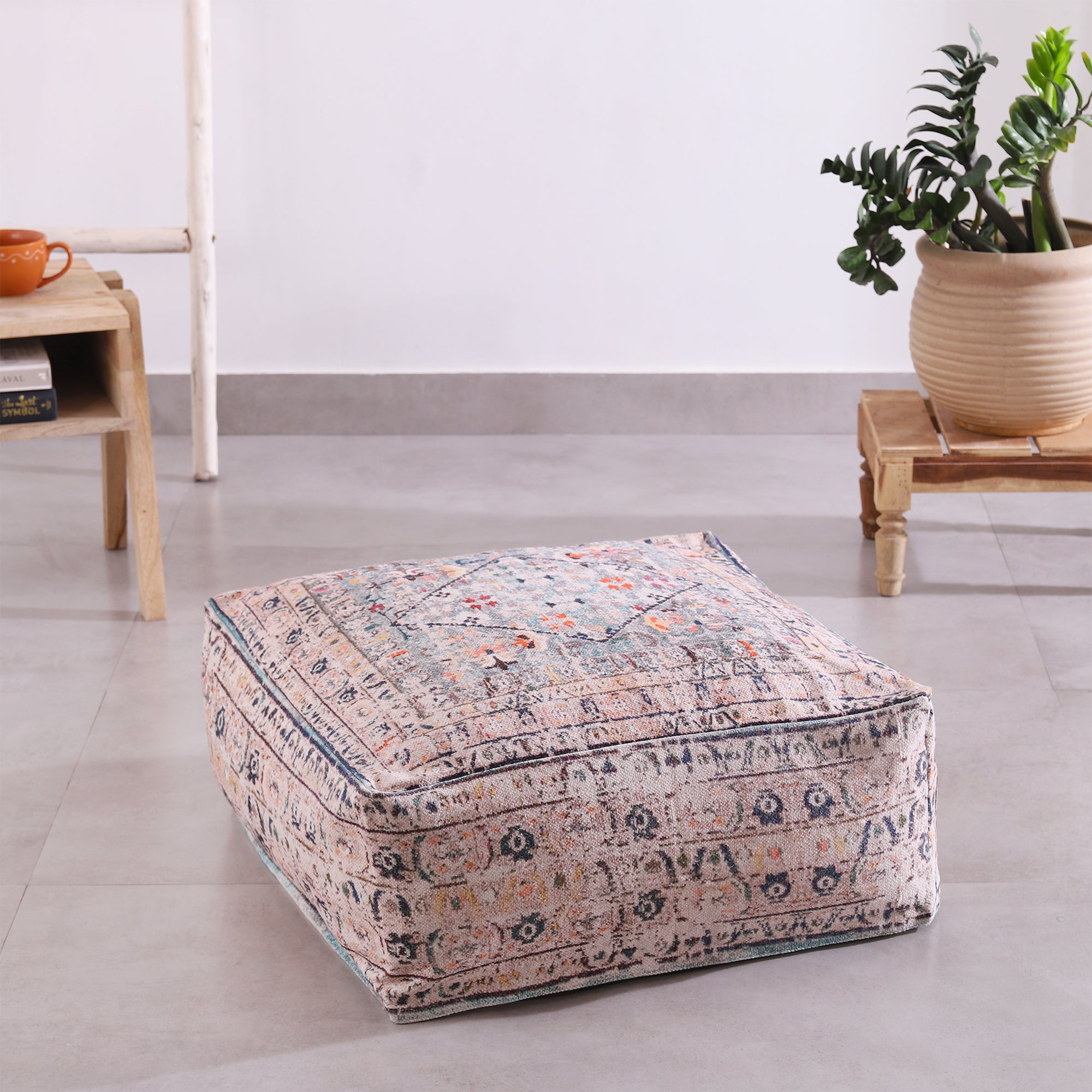 Stunning Moroccan Cushion Cover, Pouf, Beanbag, Yoga Meditation Cushion, Ottoman, Footstool, Home Decor Gift, Kilim Floor Cushion