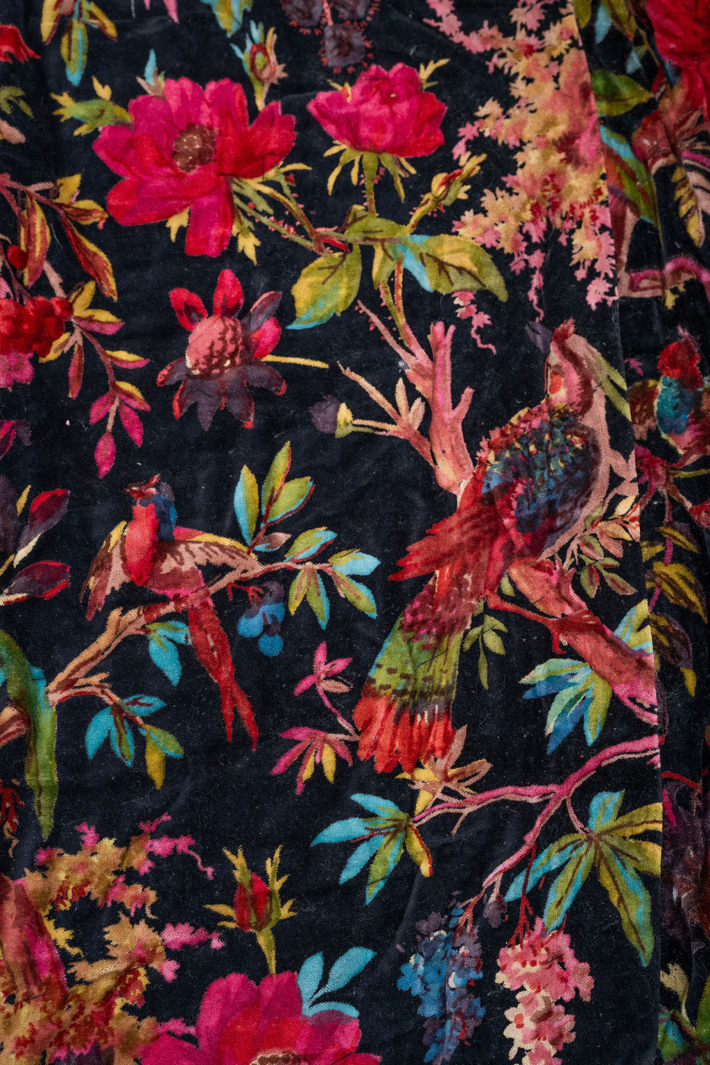 Velvet Garden decorative bird quilt for stylish bedroom decor
