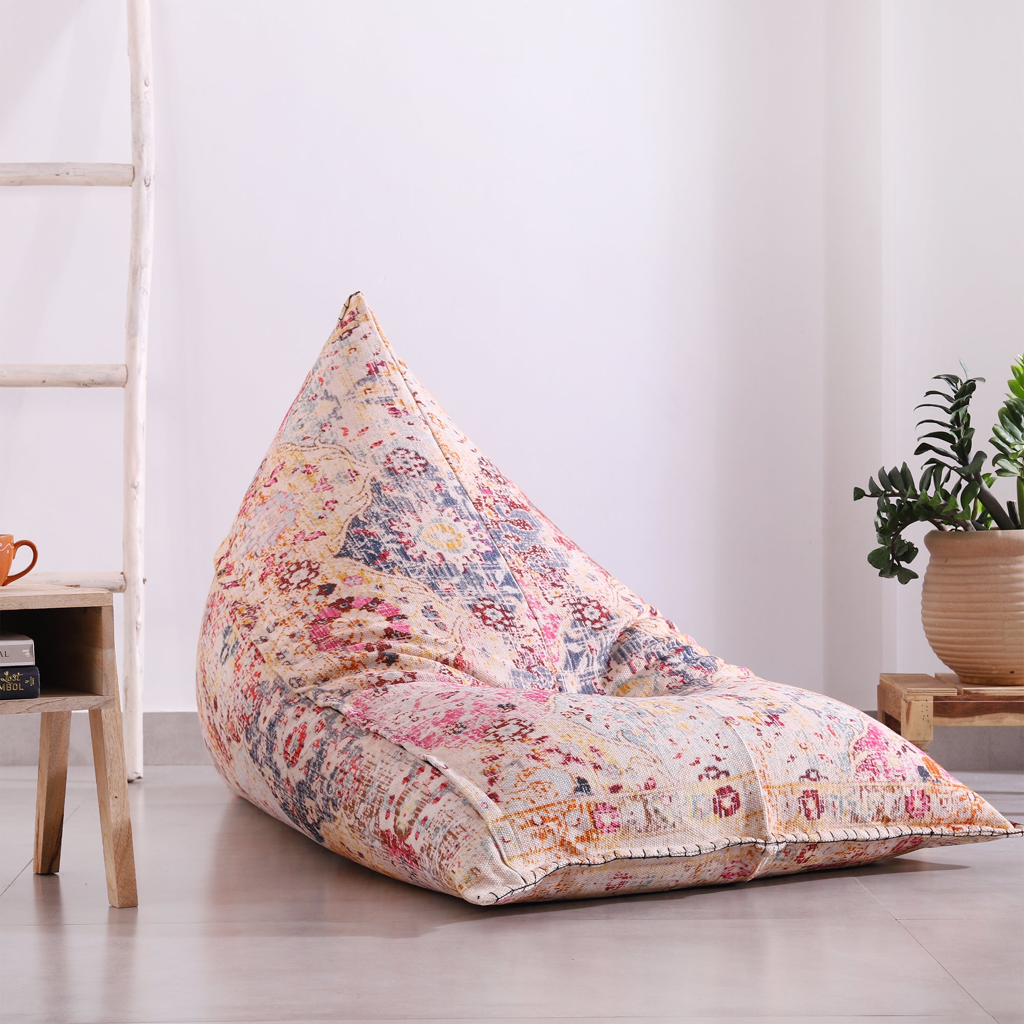 Moroccan Boho Bliss - Handmade Bean Bag Cover