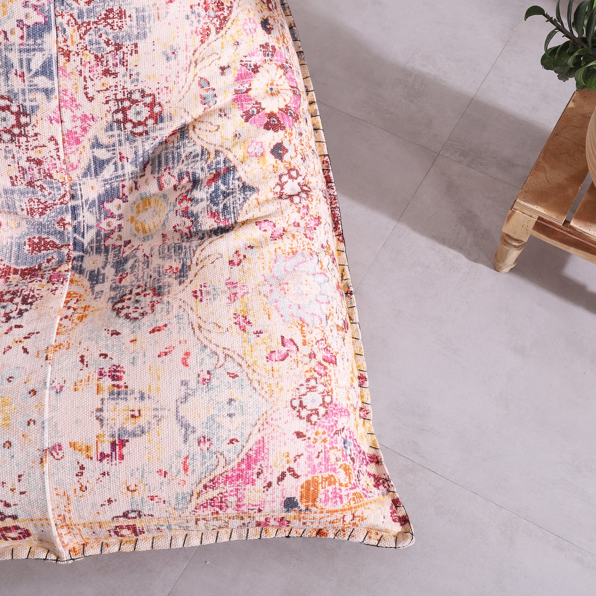 Moroccan Boho Bliss - Handmade Bean Bag Cover