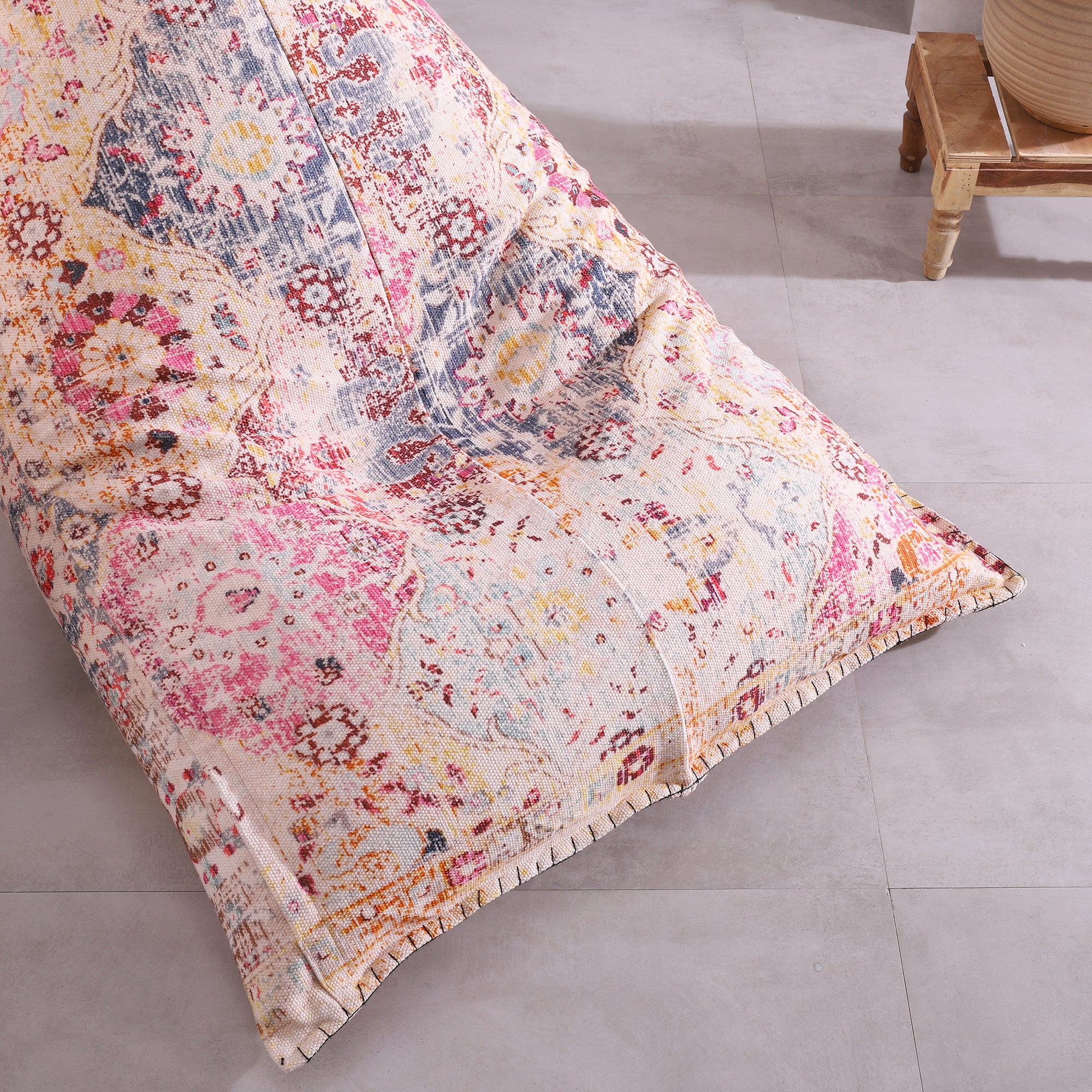 Moroccan Boho Bliss - Handmade Bean Bag Cover