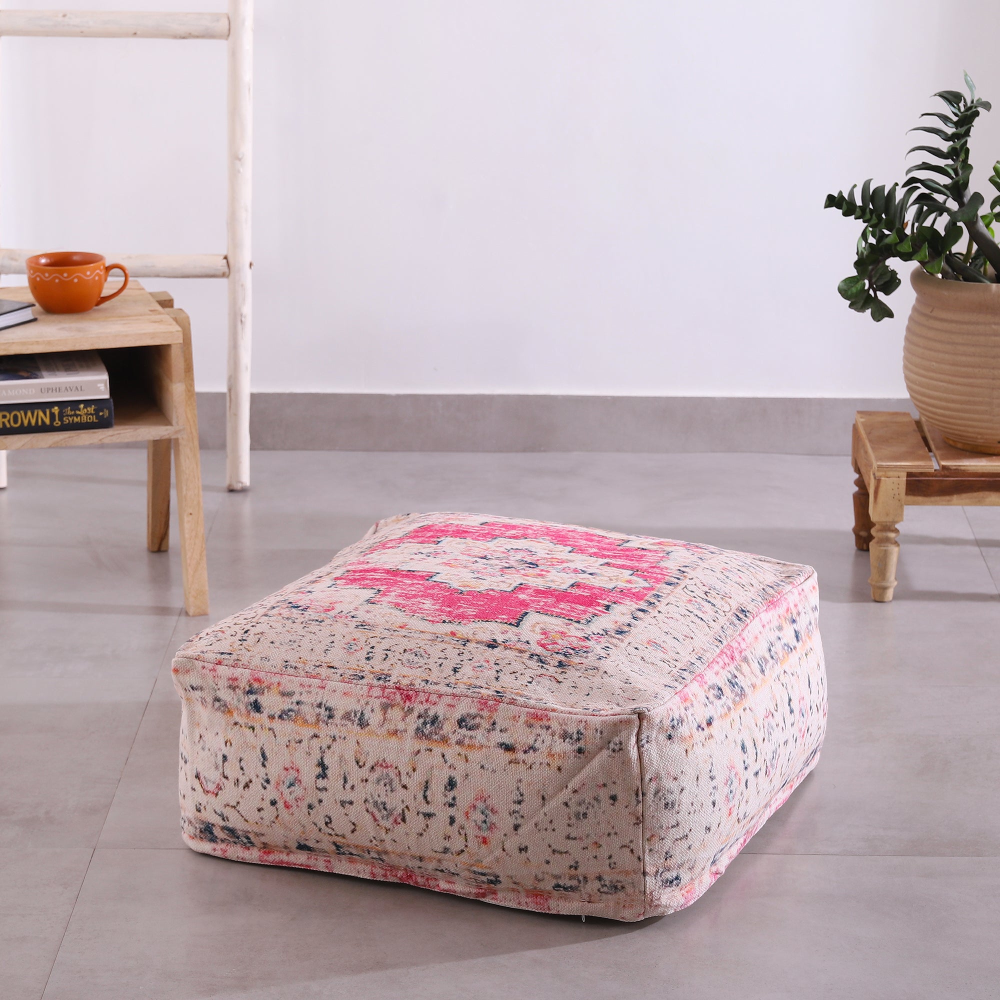Stunning Moroccan Cushion Cover, Pouf, Beanbag, Yoga Meditation Cushion, Ottoman, Footstool, Home Decor Gift, Kilim Floor Cushion