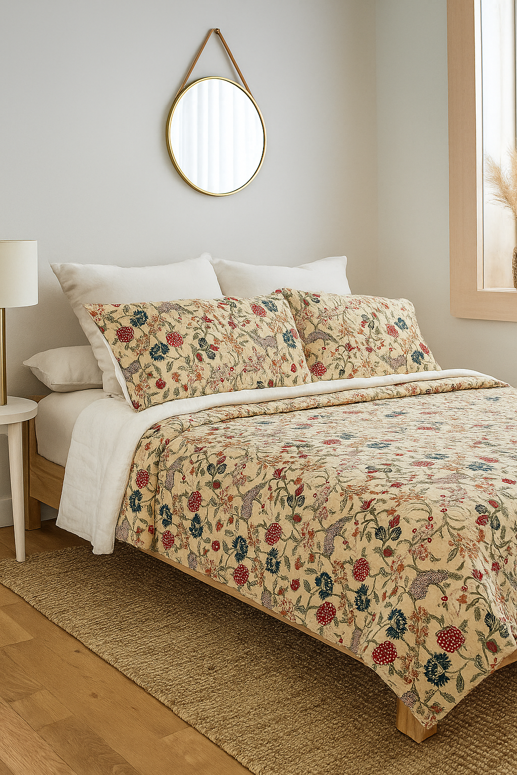 Wildberry Woodland Cotton Quilt Set King Size by Craftluxe