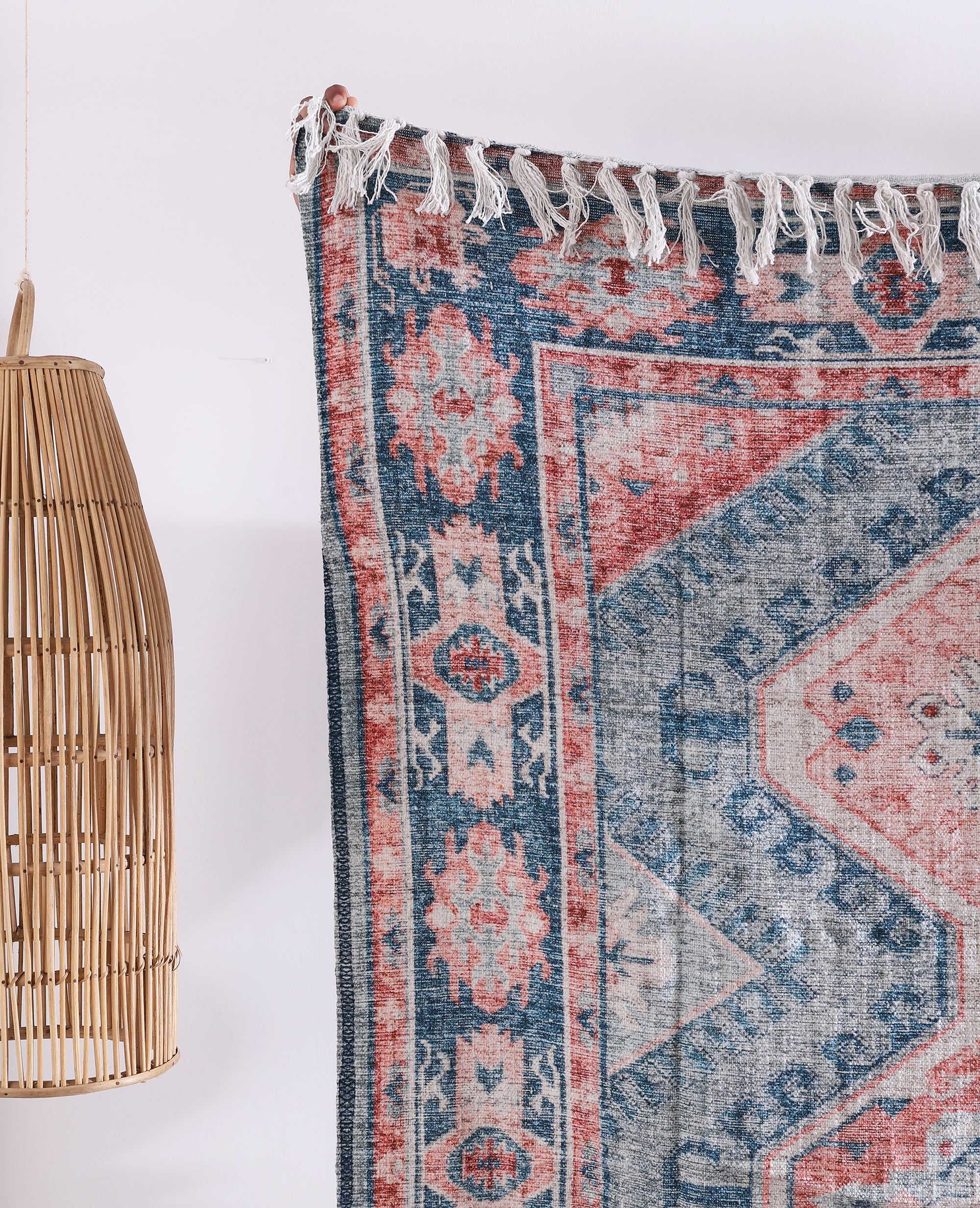 Luxury Rustic Cotton Wool Throw Rug Blanket Quilt | Large Picnic Throw Rug | Gift Valentines Mothers Day Easter | Boho Throw | Home Décor