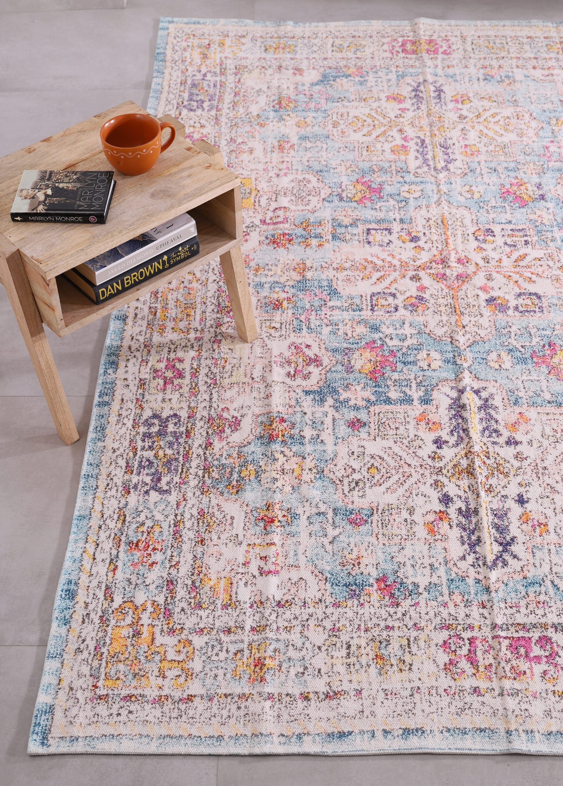 Moroccan Oasis Boho Rug