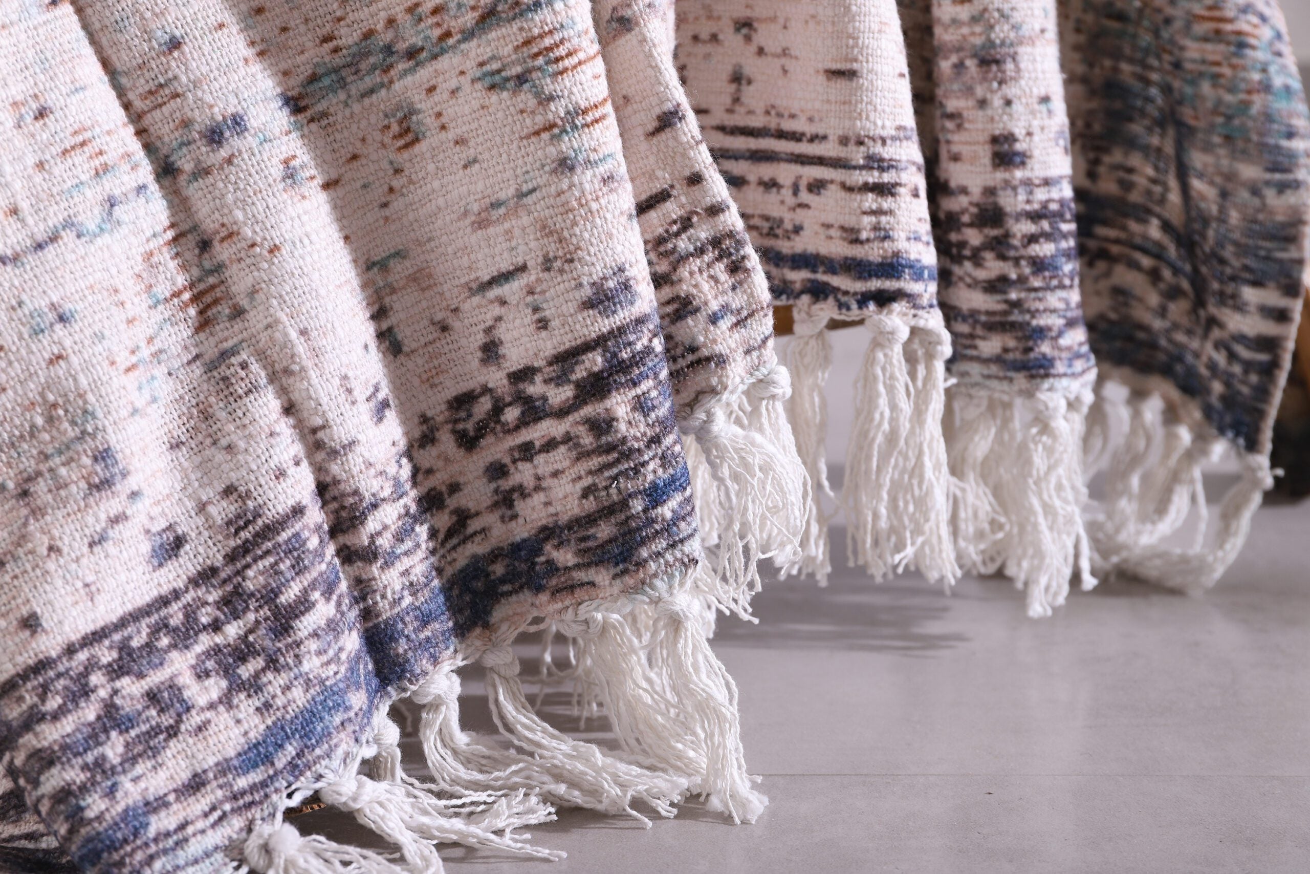 Luxury Rustic Cotton Wool Throw Rug Blanket Quilt | Large Picnic Throw Rug | Gift Valentines Mothers Day Easter | Boho Throw | Home Décor