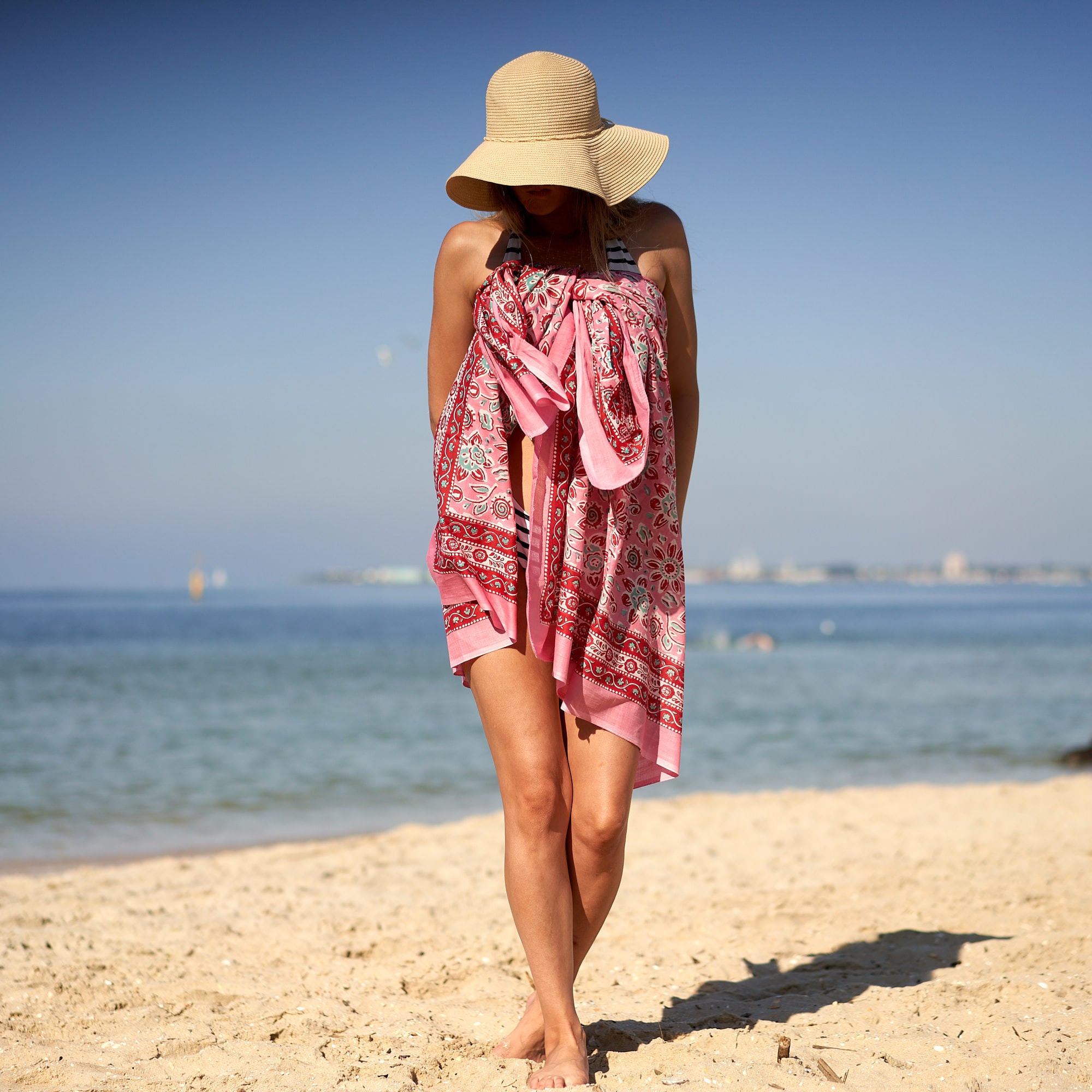 ‘Ocean Harmony’ 100% Cotton Sarong