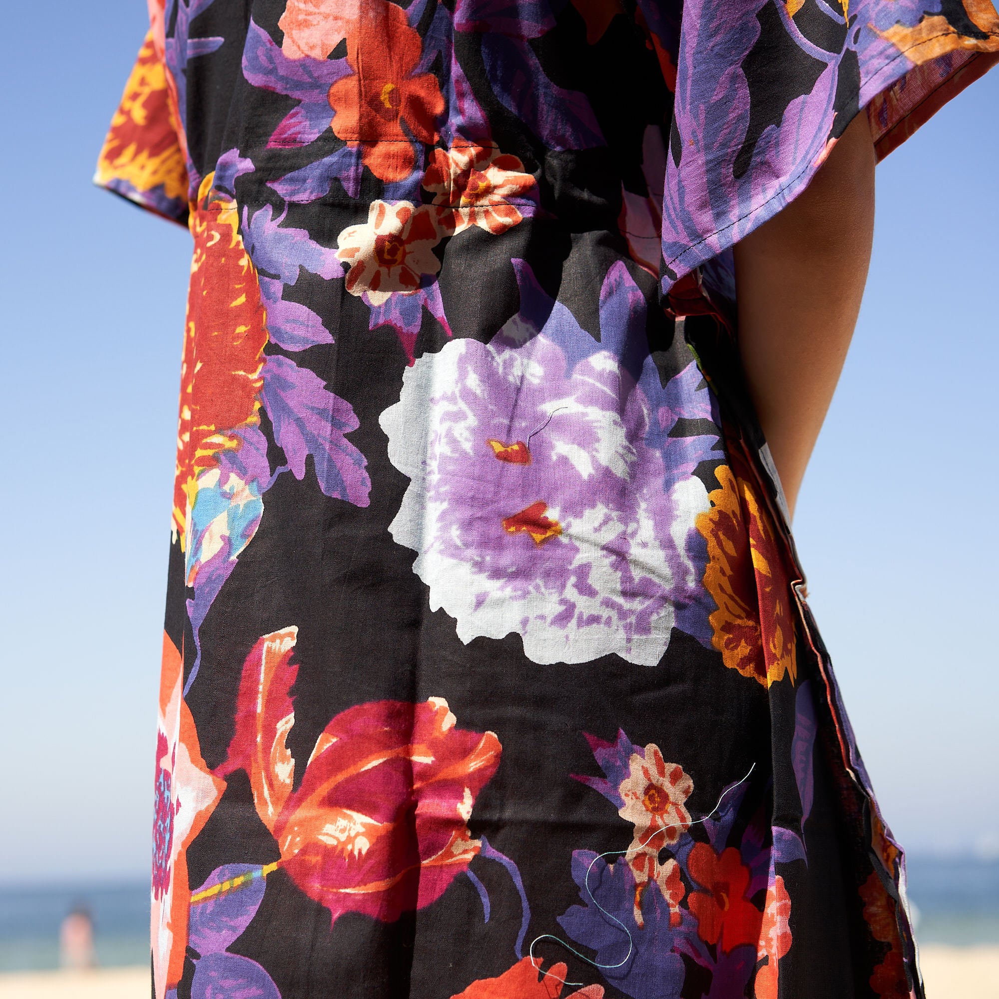 ‘Midnight Jungle’ 100% Cotton Kaftan