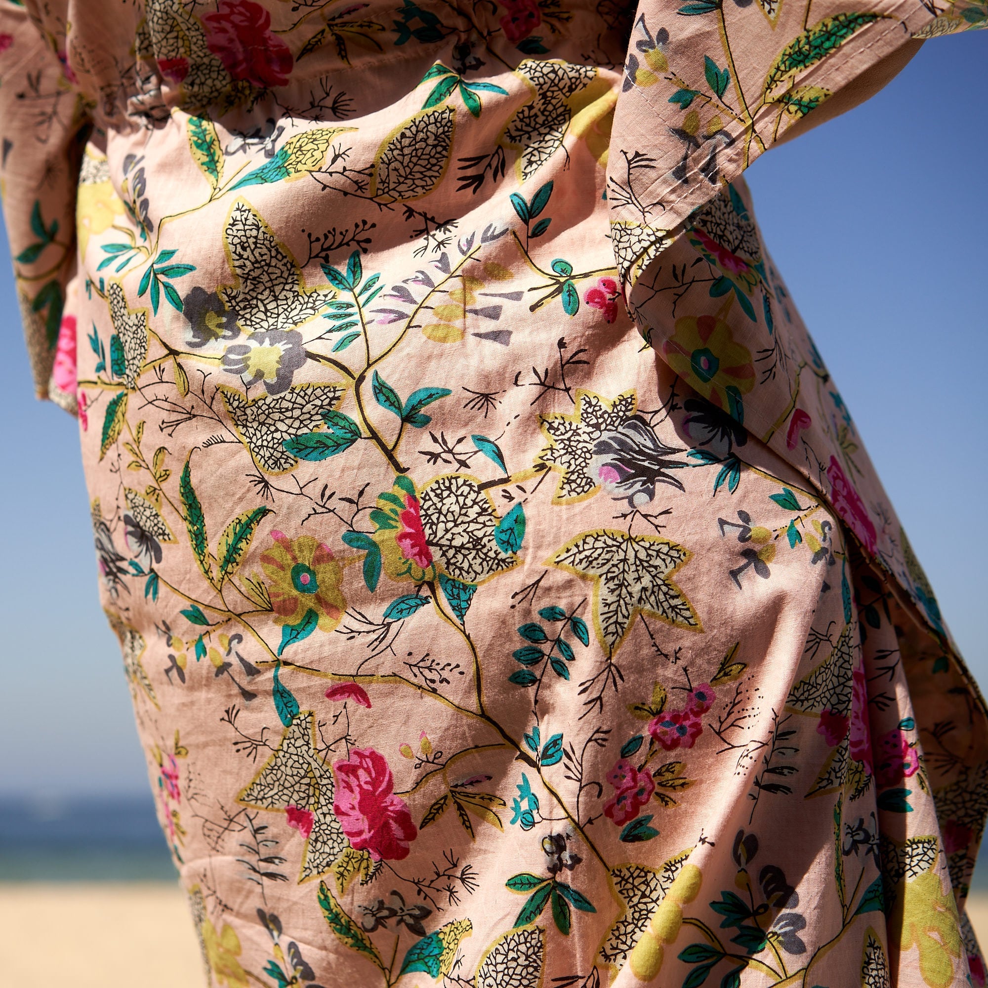 ‘Lost in Paradise’ 100% Cotton Kaftan