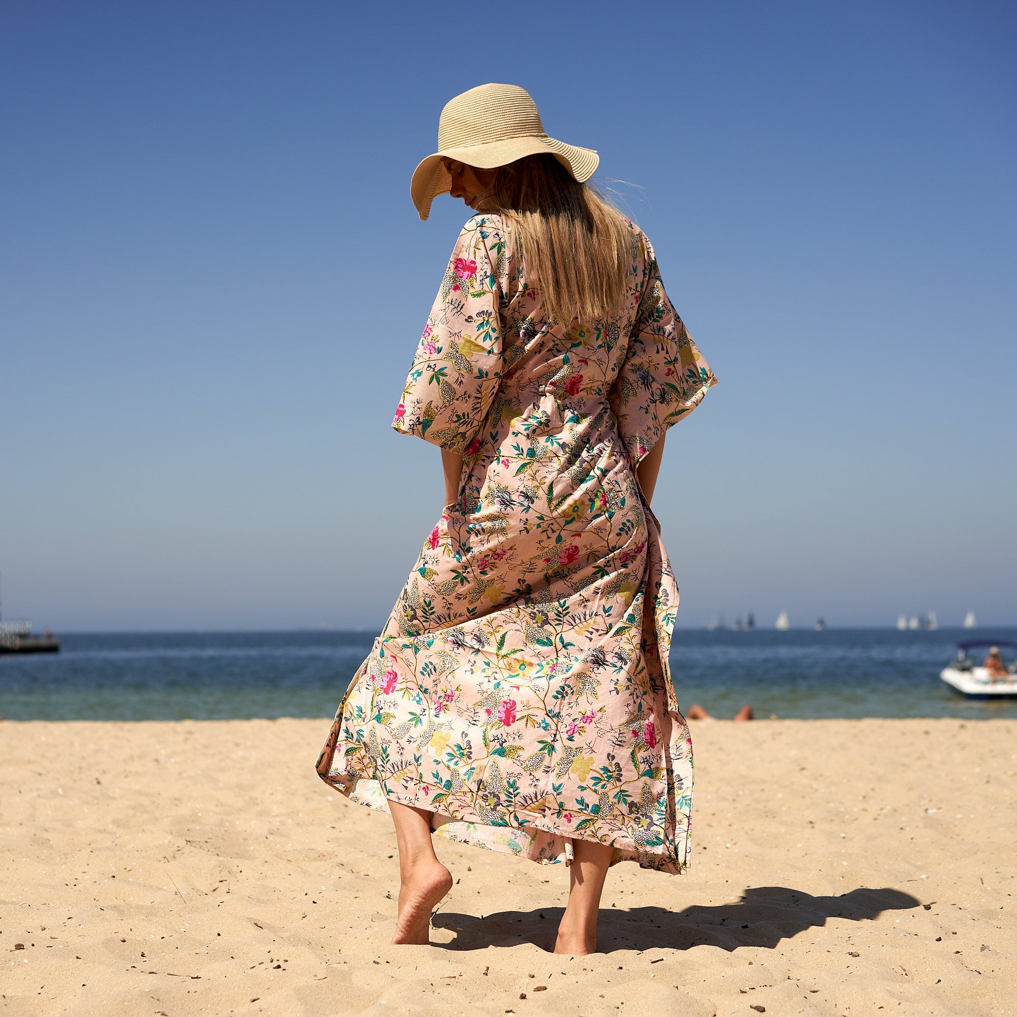 ‘Lost in Paradise’ 100% Cotton Kaftan