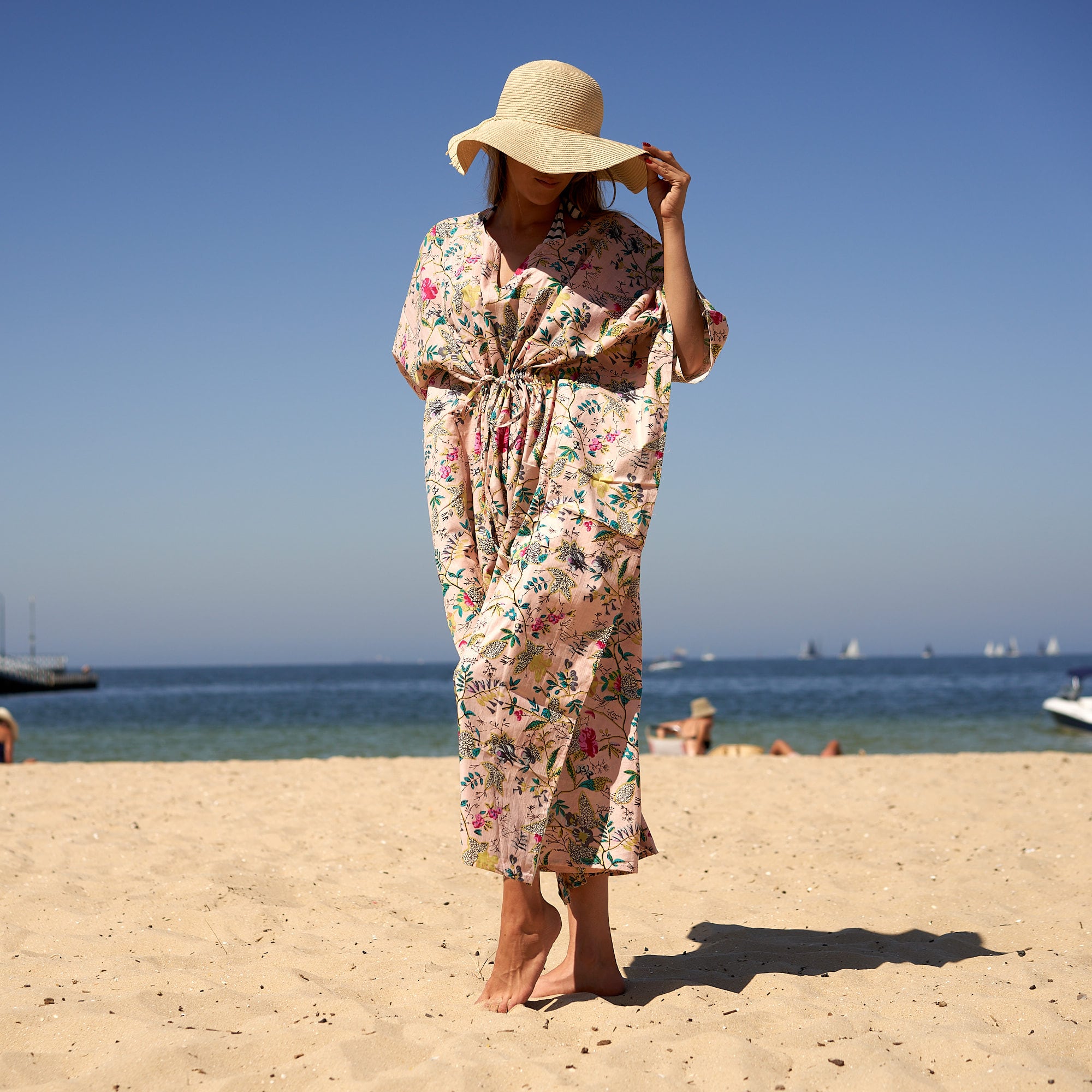 ‘Lost in Paradise’ 100% Cotton Kaftan