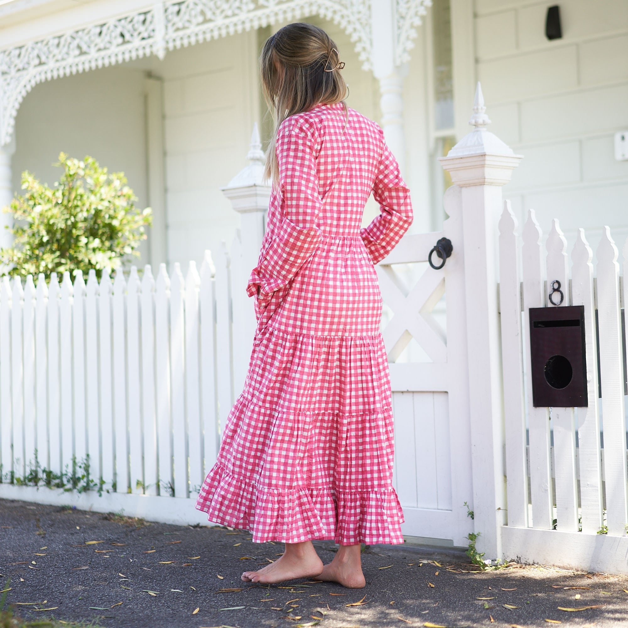 ‘Vacation Vibes’ 100% Cotton Maxi Dress