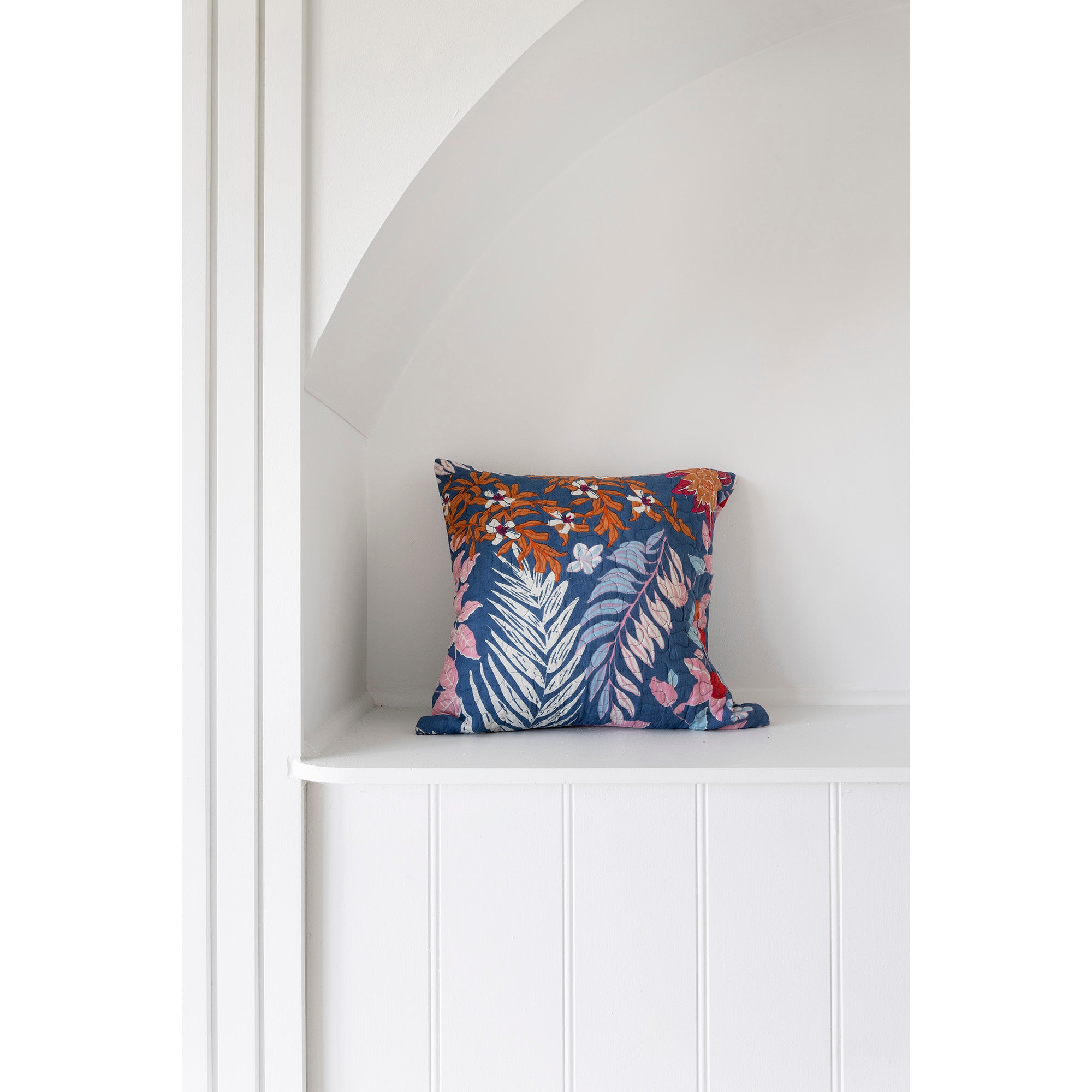 Mexican Painter Pillow Case, Frida Floral Decorative Cushion, Mexican Painter Art Garden Country - Grey Monkey floral