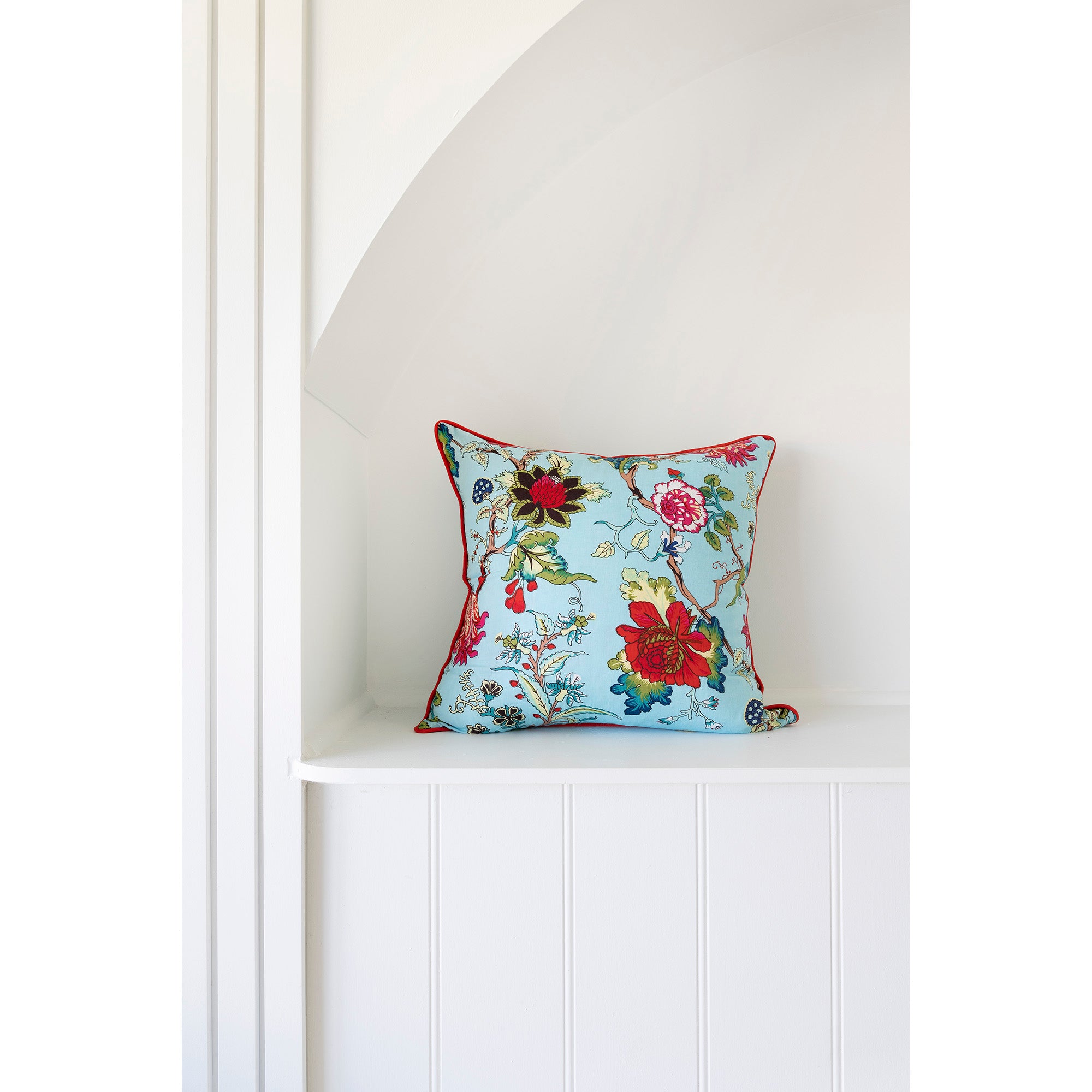 Mexican Painter Pillow Case, Frida Floral Decorative Cushion, Mexican Painter Art Garden Country - Turquoise Tree Of Life