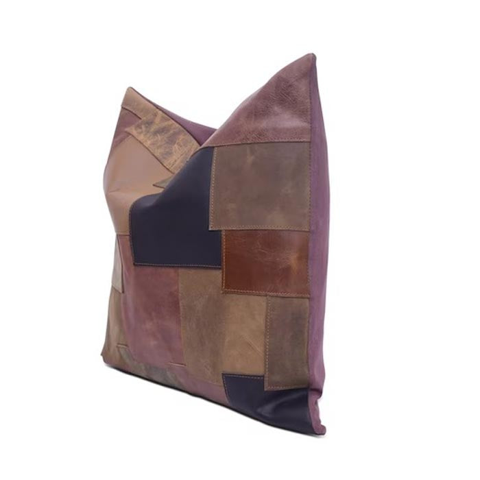 Exotic Cowhide Cushion Pillowcases Brown, Leather Cushion, Black and White 40x40cm Gift Christmas Decor Cushion Pillow Covers CC131