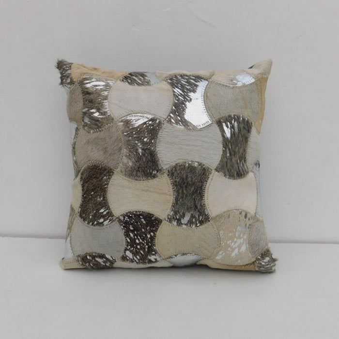 Exotic Cowhide Cushion Pillowcases Brown, Leather Cushion, Black and White 40x40cm Gift Christmas Decor Cushion Pillow Covers CC142