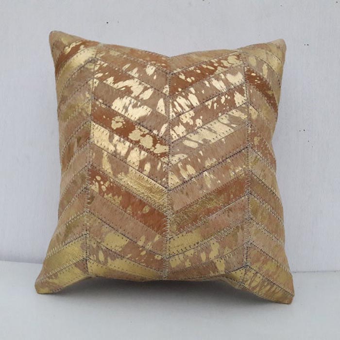 Exotic Cowhide Cushion Pillowcases Brown, Leather Cushion, Black and White 40x40cm Gift Christmas Decor Cushion Pillow Covers CC148