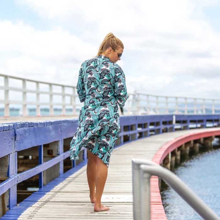 Linen Connections Frida Cotton Kimono Bathrobe Valentines Day Gift Turkish Cardigan Nightwear Dressing Gown Beach Bikini Summer CK105