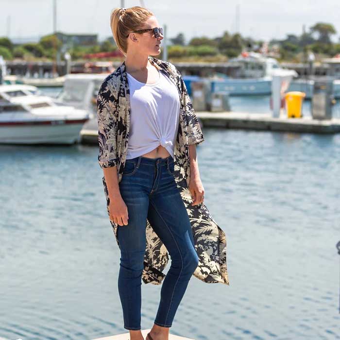 Linen Connections Frida Cotton Kimono Bathrobe Valentines Day Gift Turkish Cardigan Nightwear Dressing Gown Beach Bikini Summer CK111