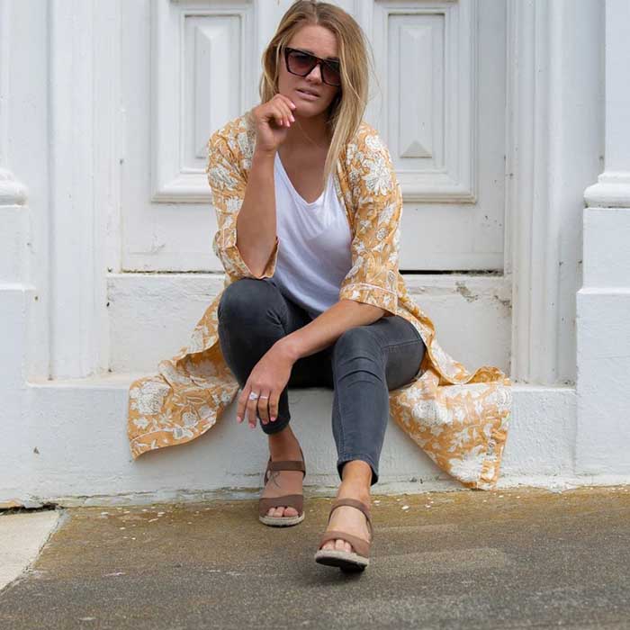 Linen Connections Frida Cotton Kimono Bathrobe Valentines Day Gift Turkish Cardigan Nightwear Dressing Gown Beach Bikini Summer CK145