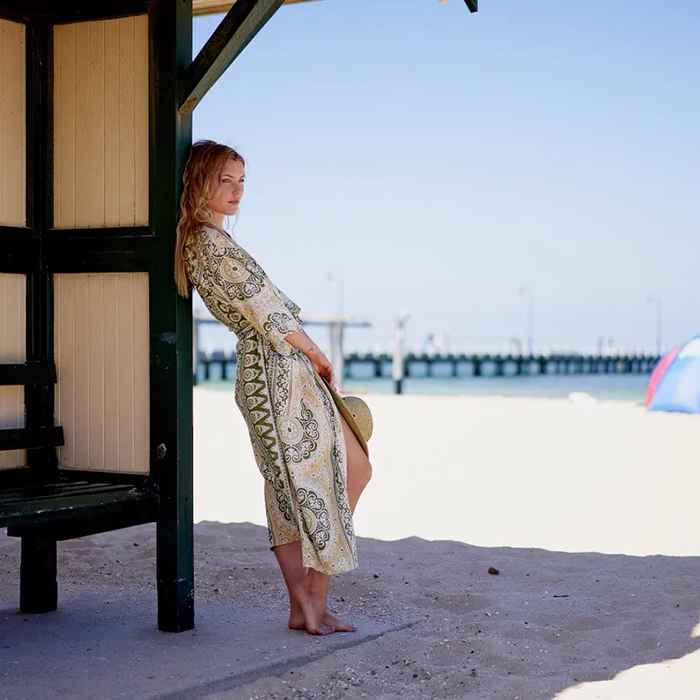 Linen Connections Frida Cotton Kimono Bathrobe Valentines Day Gift Turkish Cardigan Nightwear Dressing Gown Beach Bikini Summer CK48