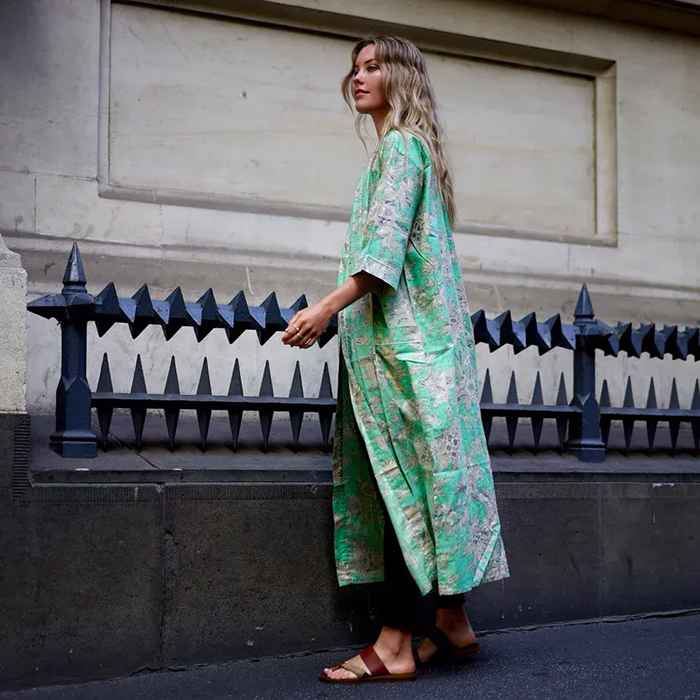 Linen Connections Frida Cotton Kimono Bathrobe Valentines Day Gift Turkish Cardigan Nightwear Dressing Gown Beach Bikini Summer CK61