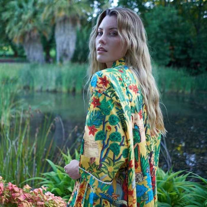 Linen Connections Frida Cotton Kimono Bathrobe Valentines Day Gift Turkish Cardigan Nightwear Dressing Gown Beach Bikini Summer CK91