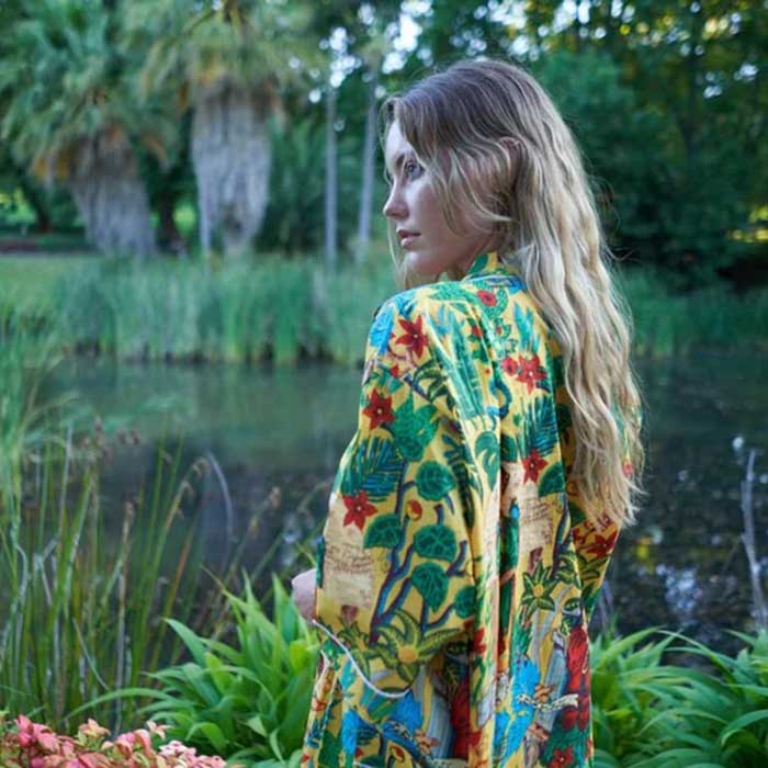 Linen Connections Frida Cotton Kimono Bathrobe Valentines Day Gift Turkish Cardigan Nightwear Dressing Gown Beach Bikini Summer CK91