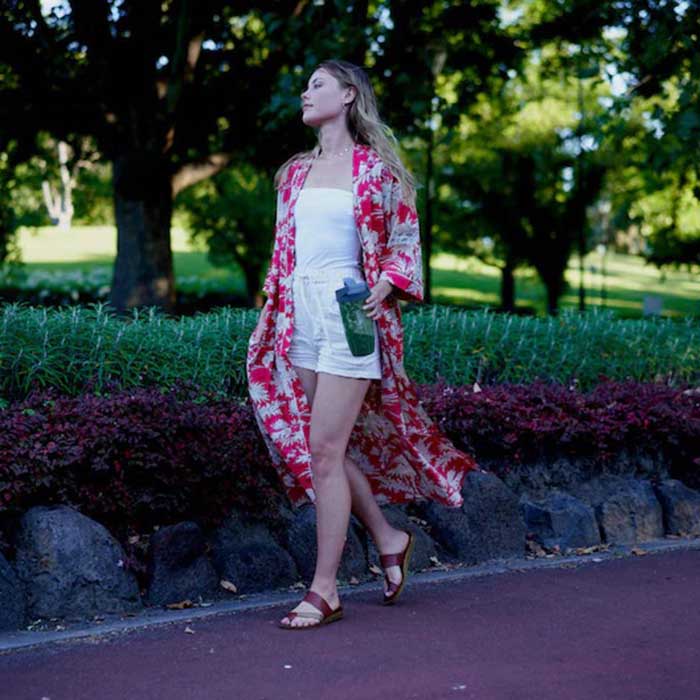 Linen Connections Frida Cotton Kimono Bathrobe Valentines Day Gift Turkish Cardigan Nightwear Dressing Gown Beach Bikini Summer CK92