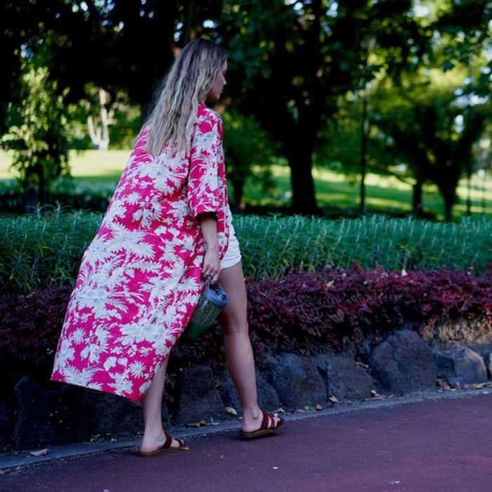 Linen Connections Frida Cotton Kimono Bathrobe Valentines Day Gift Turkish Cardigan Nightwear Dressing Gown Beach Bikini Summer CK92