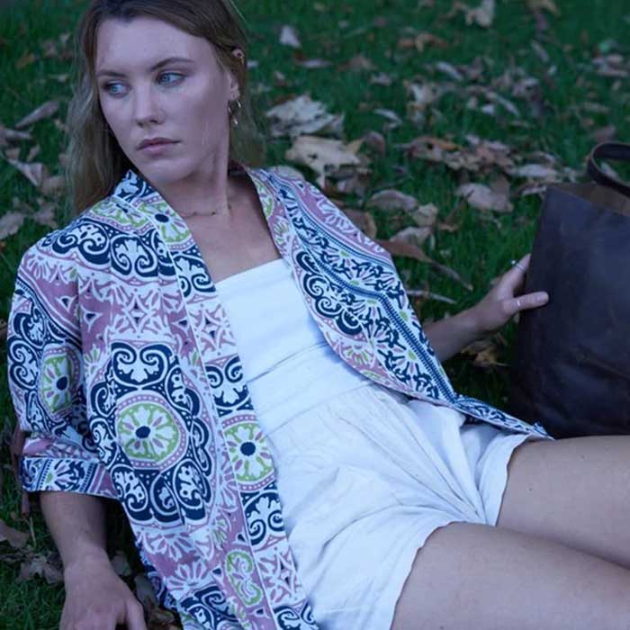 Linen Connections Frida Cotton Kimono Bathrobe Valentines Day Gift Turkish Cardigan Nightwear Dressing Gown Beach Bikini Summer CK93