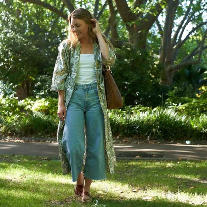 Linen Connections Frida Cotton Kimono Bathrobe Valentines Day Gift Turkish Cardigan Nightwear Dressing Gown Beach Bikini Summer CK96