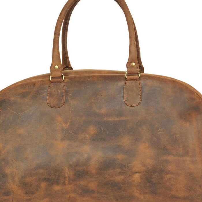 GENUINE LEATHER DUFFLE BAG DENVER