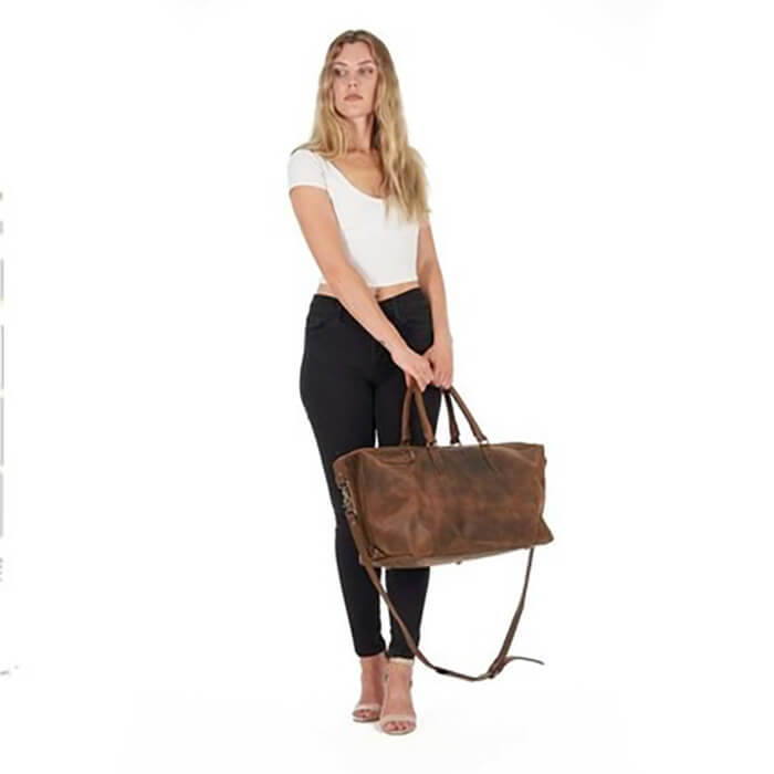 GENUINE LEATHER DUFFLE DAKOTA