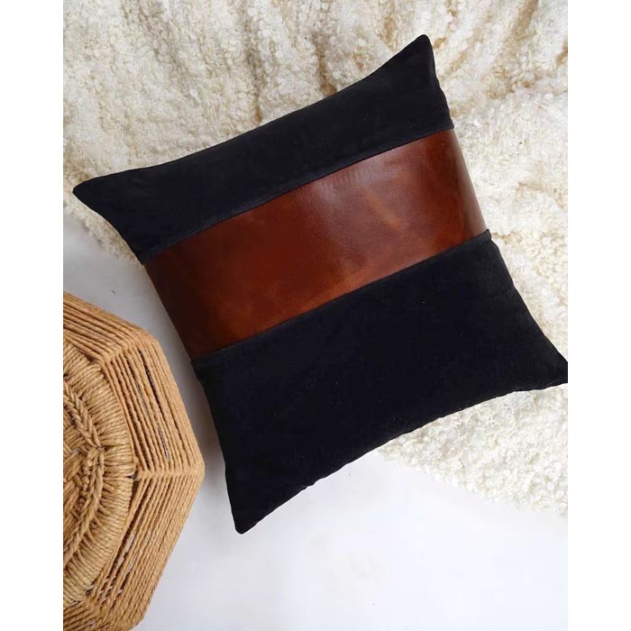 Genuine Leather Cushion Cover Pillow Cover Leather Pillow Leather Cushion Vintage Leather Tan Pillow Cover CC155