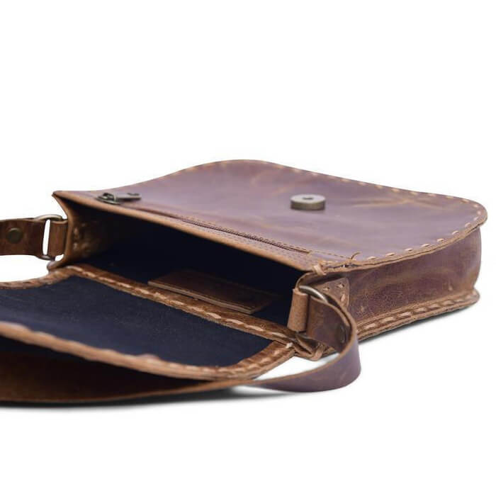 Genuine Leather Messenger Bag