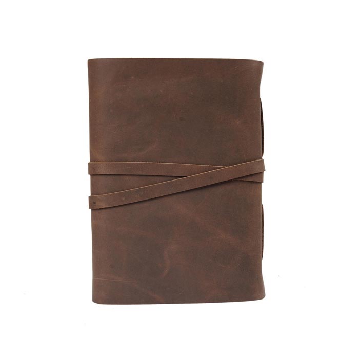 Leather Journal Handmade Note Sketch Book Diary J2