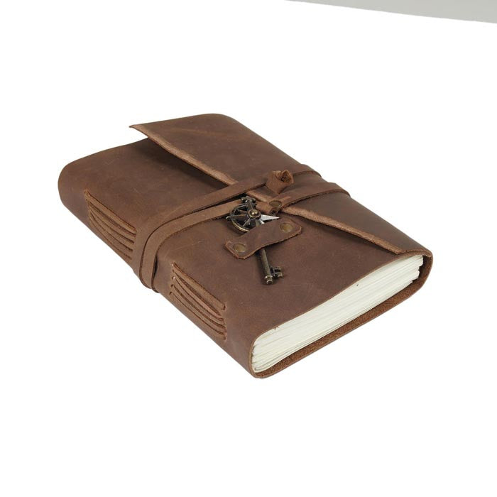 Leather Journal Handmade Note Sketch Book Diary J2