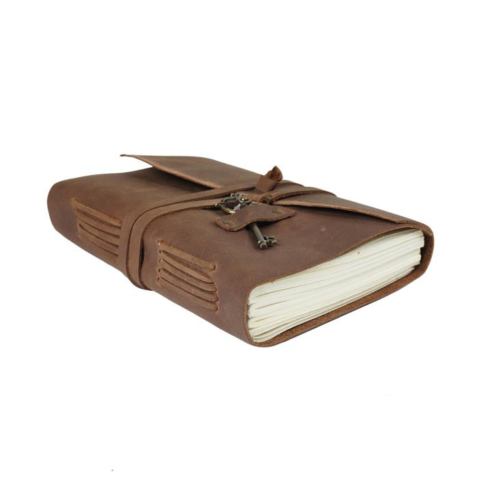 Leather Journal Handmade Note Sketch Book Diary J2