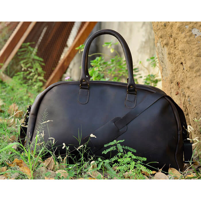 Leather Weekender, Duffle Bag, Leather Weekend Bag, Fathers Day Gift for Him, Overnight Bag, Vacation Duffel, Lightweight Luggage, Men