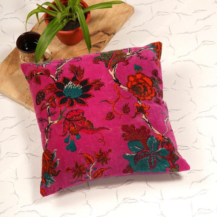 Mexican Painter Pillow Case, Frida Floral Decorative Cushion, Mexican Painter Art Garden Country Mexico Muertes Cushion Cover CC107