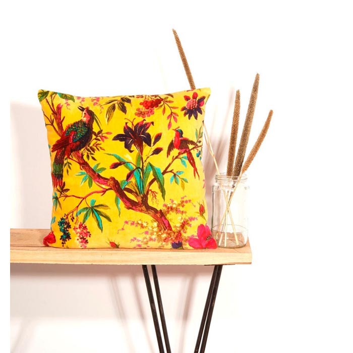 Mexican Painter Pillow Case, Frida Floral Decorative Cushion, Mexican Painter Art Garden Country Mexico Muertes Cushion Cover CC115