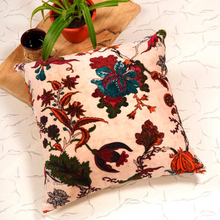 Mexican Painter Pillow Case, Frida Floral Decorative Cushion, Mexican Painter Art Garden Country Mexico Muertes Cushion Cover CC116