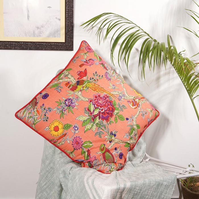 Mexican Painter Pillow Case, Frida Floral Decorative Cushion, Mexican Painter Art Garden Country Mexico Muertes Cushion Cover CC12