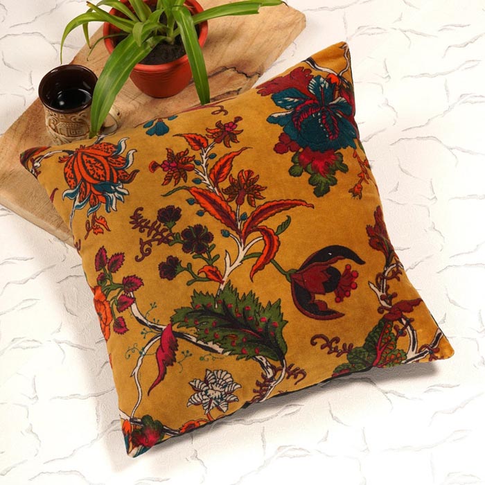 Mexican Painter Pillow Case, Frida Floral Decorative Cushion, Mexican Painter Art Garden Country Mexico Muertes Cushion Cover CC129