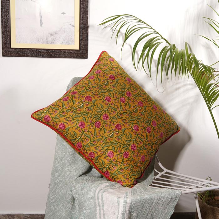 Mexican Painter Pillow Case, Frida Floral Decorative Cushion, Mexican Painter Art Garden Country Mexico Muertes Cushion Cover CC26