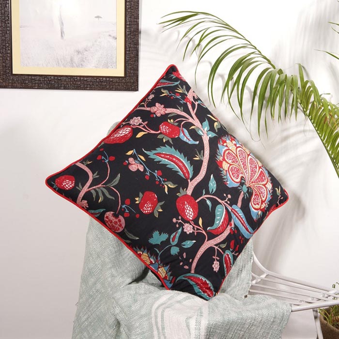 Mexican Painter Pillow Case, Frida Floral Decorative Cushion, Mexican Painter Art Garden Country Mexico Muertes Cushion Cover CC31