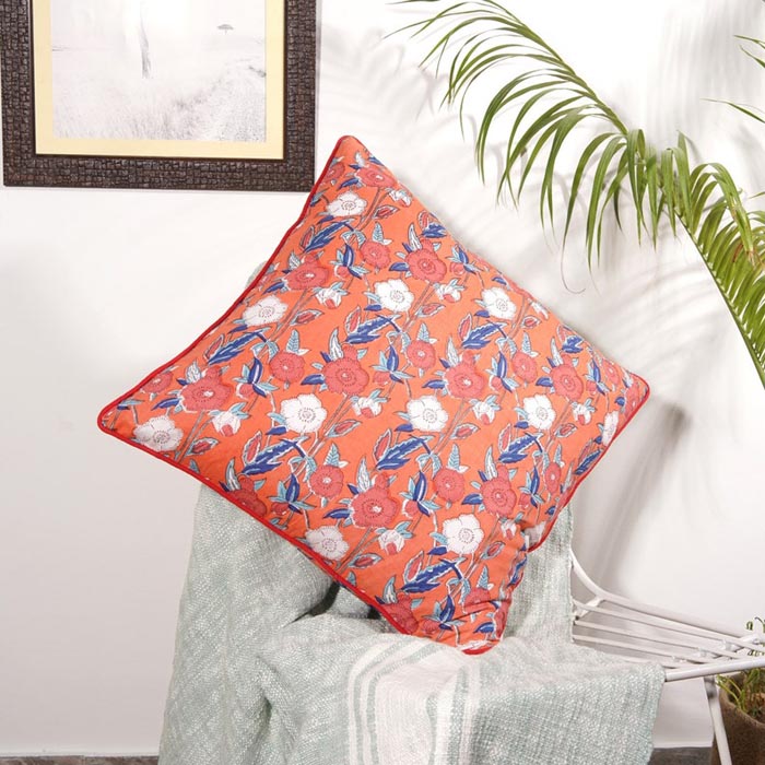 Mexican Painter Pillow Case, Frida Floral Decorative Cushion, Mexican Painter Art Garden Country Mexico Muertes Cushion Cover CC36
