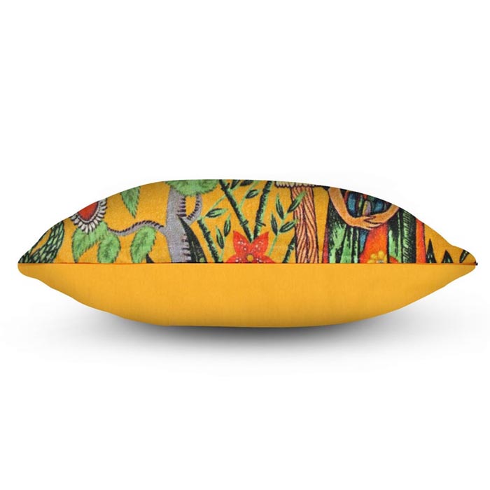 Mexican Painter Pillow Case, Frida Floral Decorative Cushion, Mexican Painter Art Garden Country Mexico Muertes Cushion Cover CC51