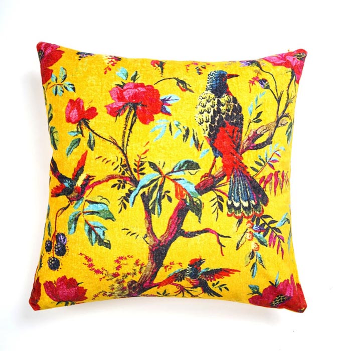 Mexican Painter Pillow Case, Frida Floral Decorative Cushion, Mexican Painter Art Garden Country Mexico Muertes Cushion Cover CC58